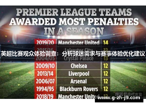 英超比赛观众体验调查：分析球迷需求与赛事体验优化建议