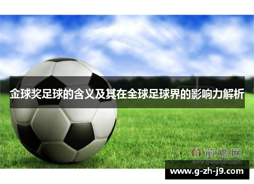 金球奖足球的含义及其在全球足球界的影响力解析